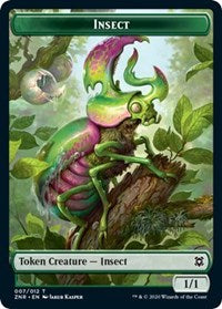 Insect // Kor Warrior Double-sided Token [Zendikar Rising Tokens] | Galactic Gamez