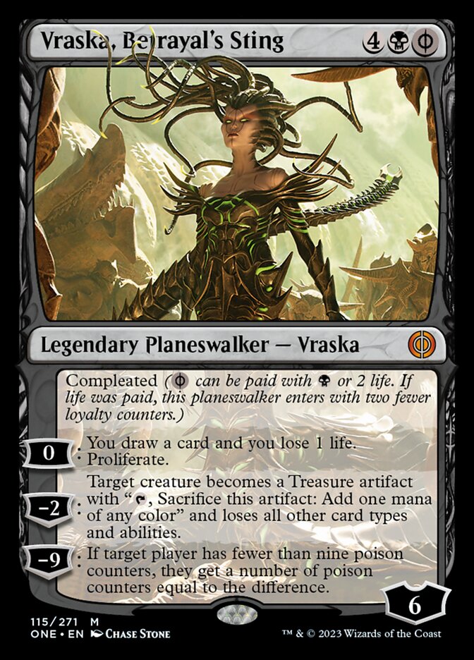 Vraska, Betrayal's Sting [Phyrexia: All Will Be One] | Galactic Gamez