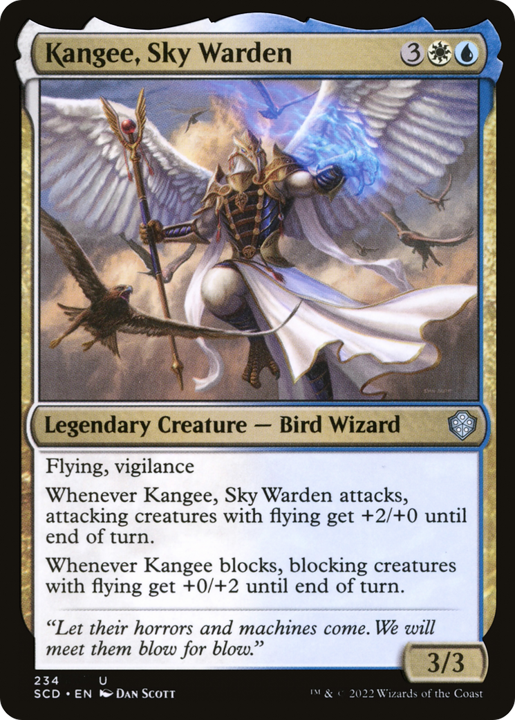 Kangee, Sky Warden [Starter Commander Decks] | Galactic Gamez