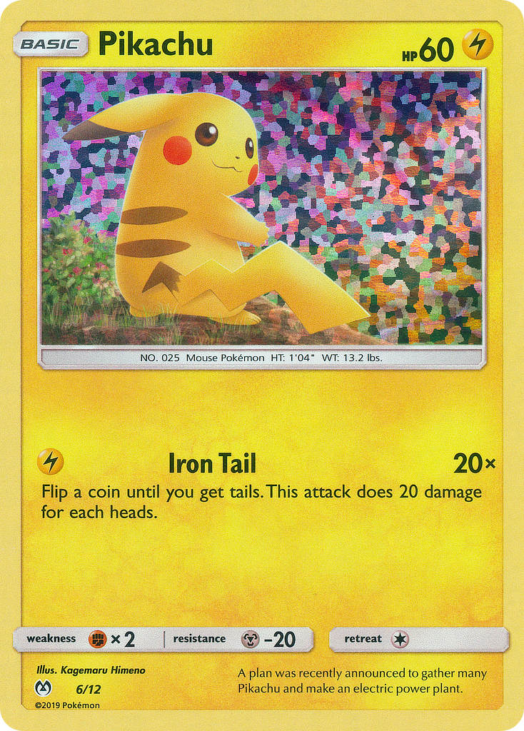 Pikachu (6/12) [McDonald's Promos: 2019 Collection] | Galactic Gamez