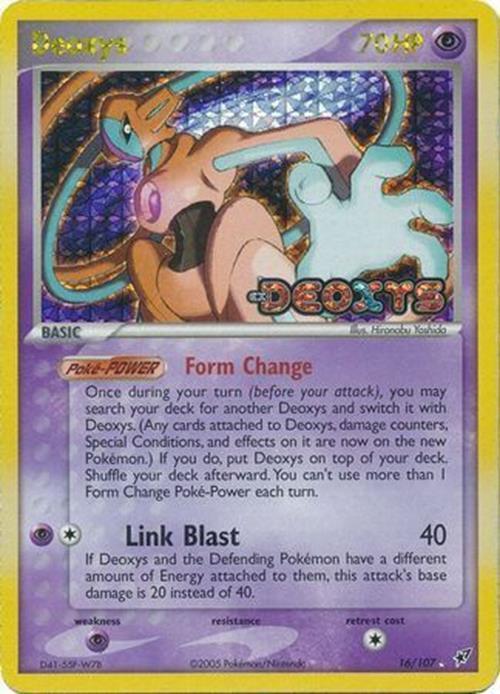 Deoxys (16/107) (Stamped) [EX: Deoxys] | Galactic Gamez