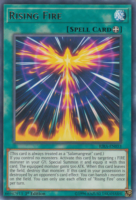 Rising Fire [RIRA-EN053] Rare | Galactic Gamez