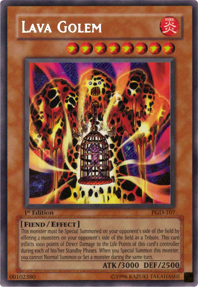 Lava Golem [PGD-107] Secret Rare | Galactic Gamez