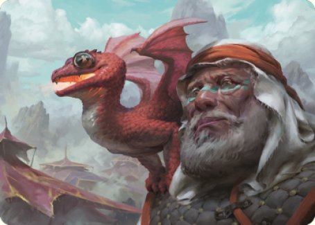 Dragon Whelp Art Card [Dominaria United Art Series] | Galactic Gamez