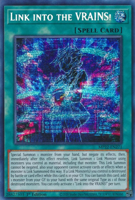 Link into the VRAINS! [MP22-EN271] Prismatic Secret Rare | Galactic Gamez