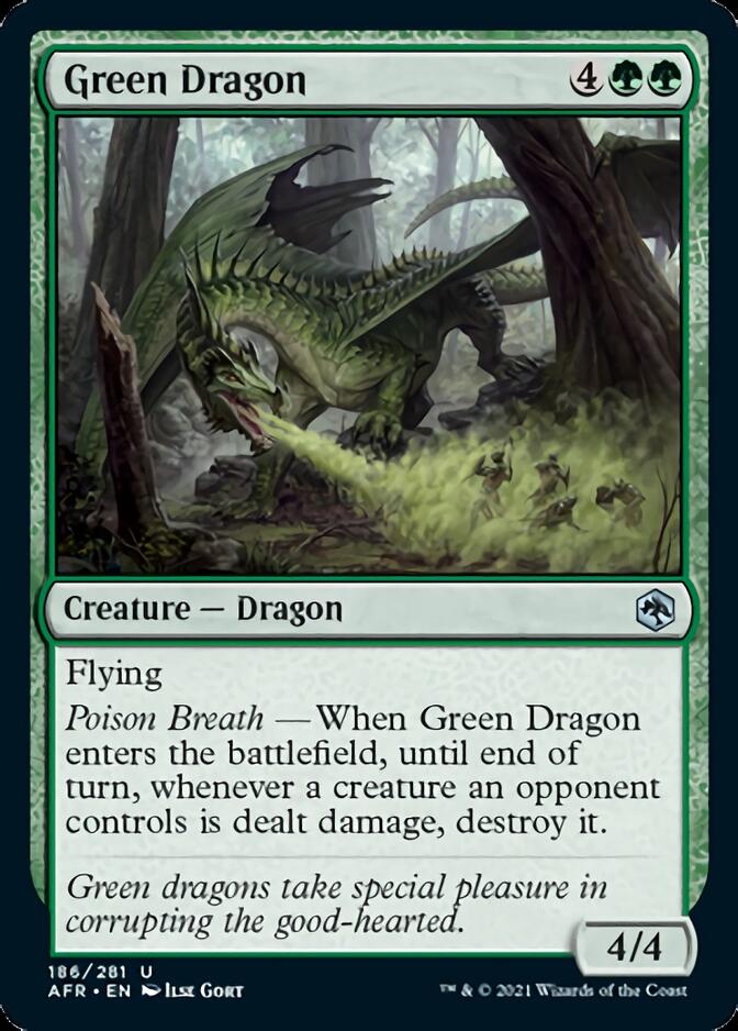 Green Dragon [Dungeons & Dragons: Adventures in the Forgotten Realms] | Galactic Gamez