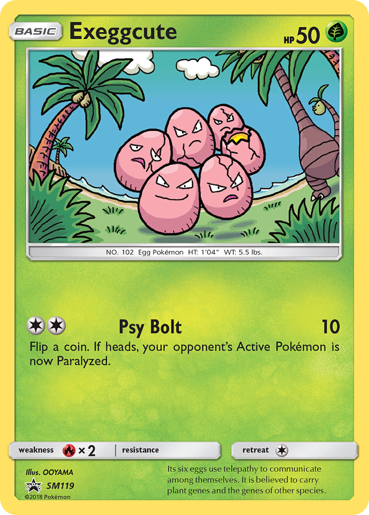 Exeggcute (SM119) [Sun & Moon: Black Star Promos] | Galactic Gamez