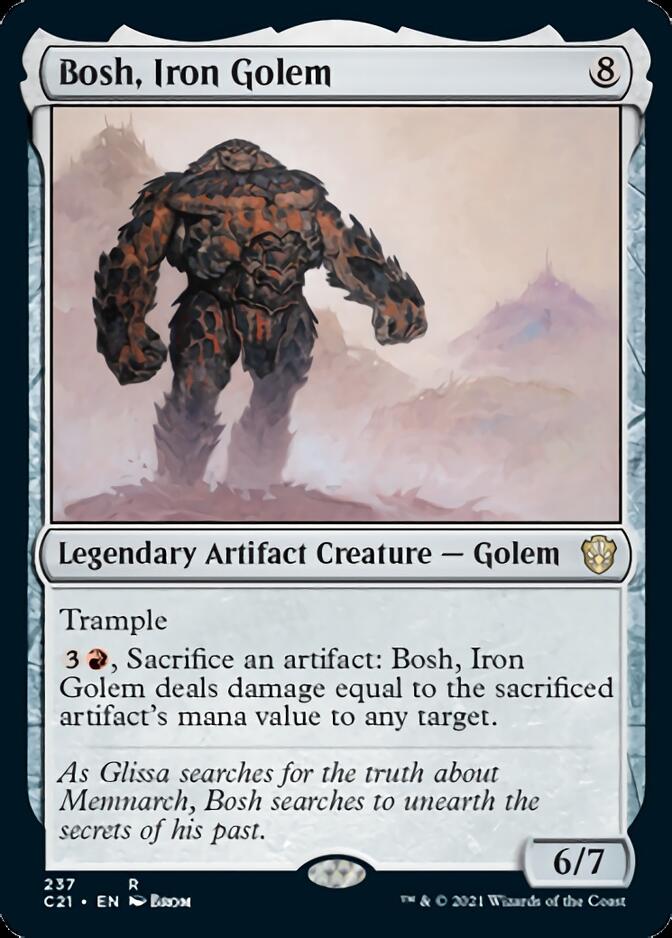 Bosh, Iron Golem [Commander 2021] | Galactic Gamez