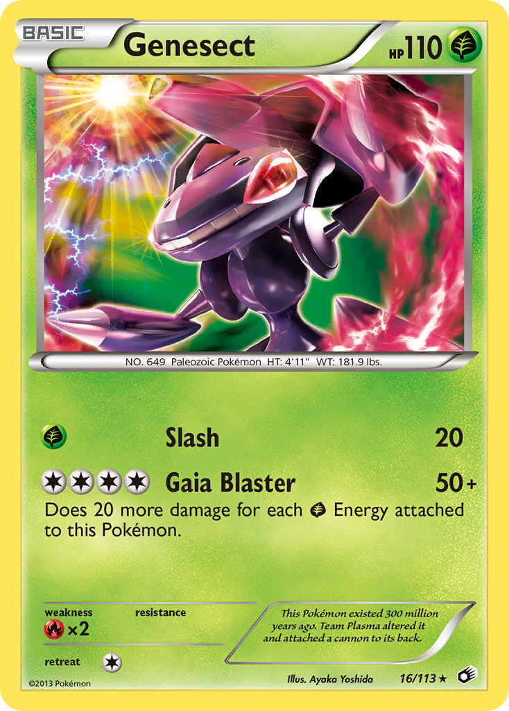 Genesect (16/113) [Black & White: Legendary Treasures] | Galactic Gamez