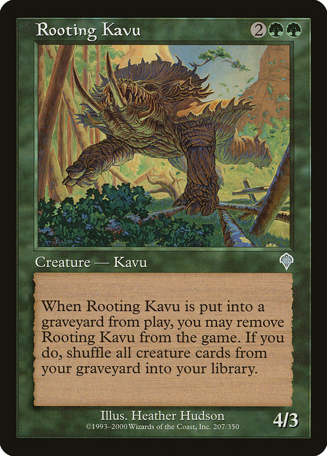Rooting Kavu [Invasion] | Galactic Gamez