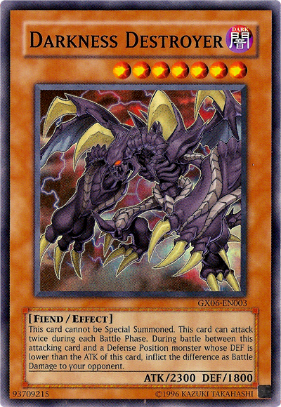 Darkness Destroyer [GX06-EN003] Super Rare | Galactic Gamez