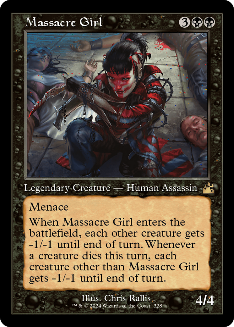 Massacre Girl (Retro) [Ravnica Remastered] | Galactic Gamez
