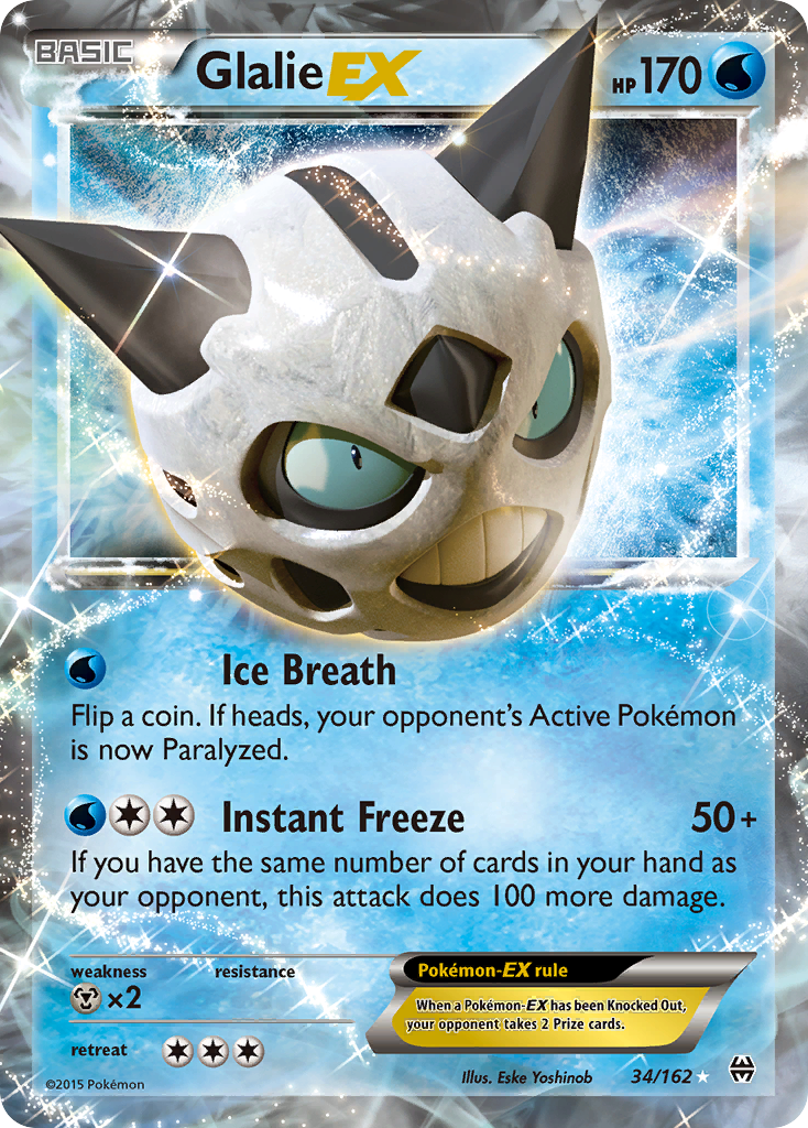 Glalie EX (34/162) [XY: BREAKthrough] | Galactic Gamez