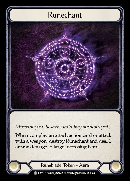 Runechant // Nebula Blade [U-ARC112 // U-ARC077] Unlimited Normal | Galactic Gamez