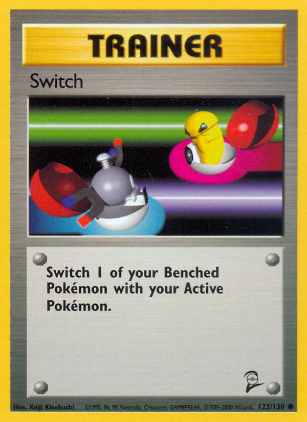 Switch (123/130) [Base Set 2] | Galactic Gamez