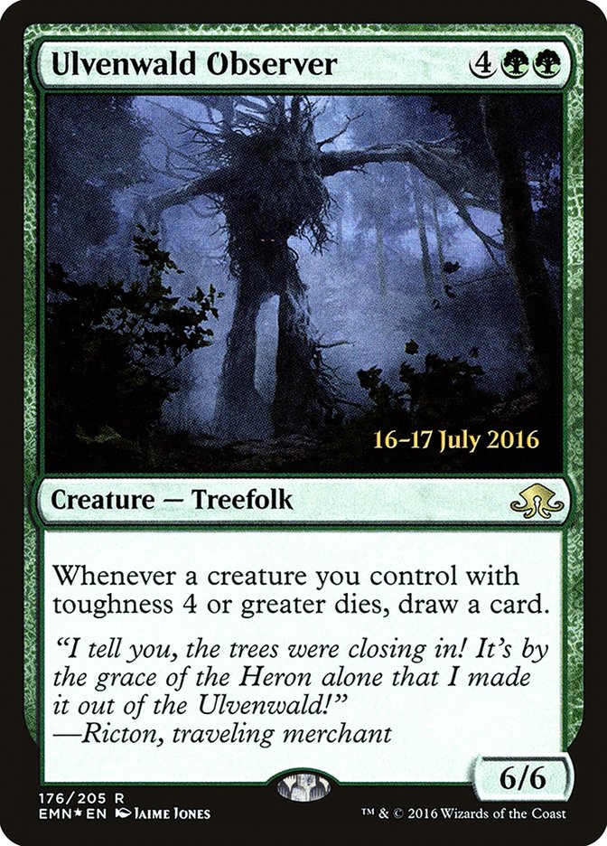 Ulvenwald Observer  [Eldritch Moon Prerelease Promos] | Galactic Gamez