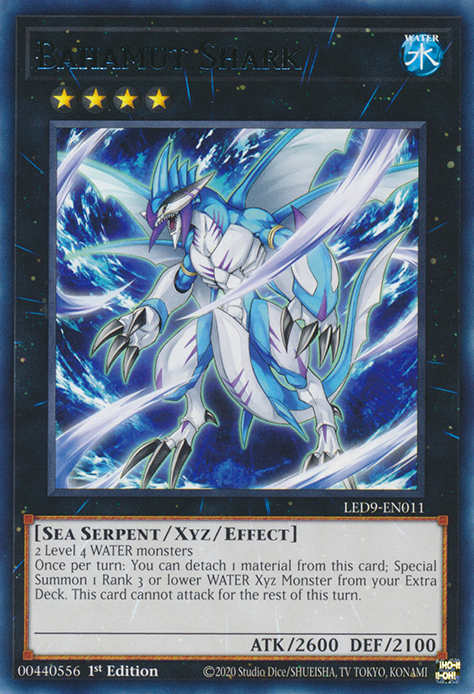 Bahamut Shark [LED9-EN011] Rare | Galactic Gamez