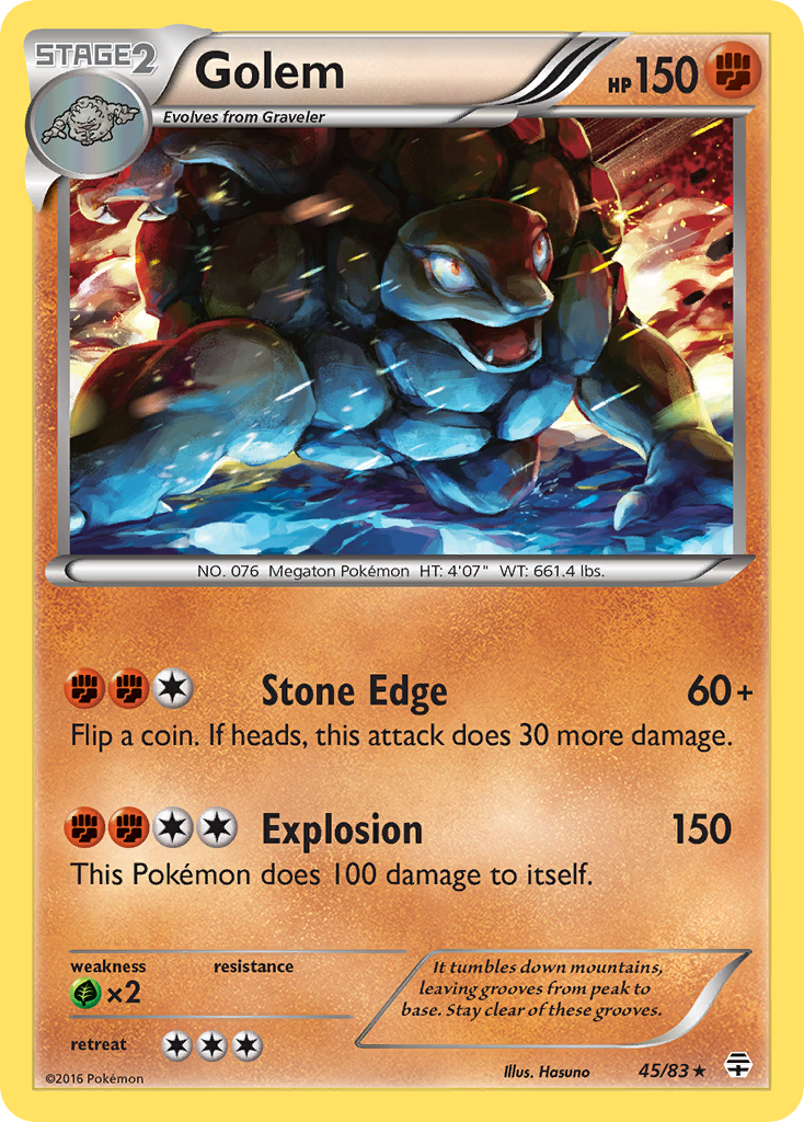 Golem (45/83) [XY: Generations] | Galactic Gamez