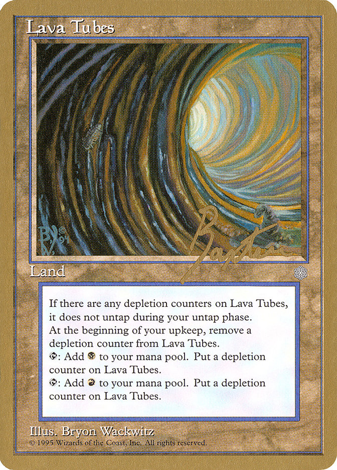 Lava Tubes (George Baxter) [Pro Tour Collector Set] | Galactic Gamez