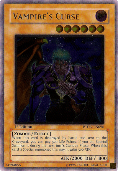 Vampire's Curse (UTR) [PTDN-EN090] Ultimate Rare | Galactic Gamez