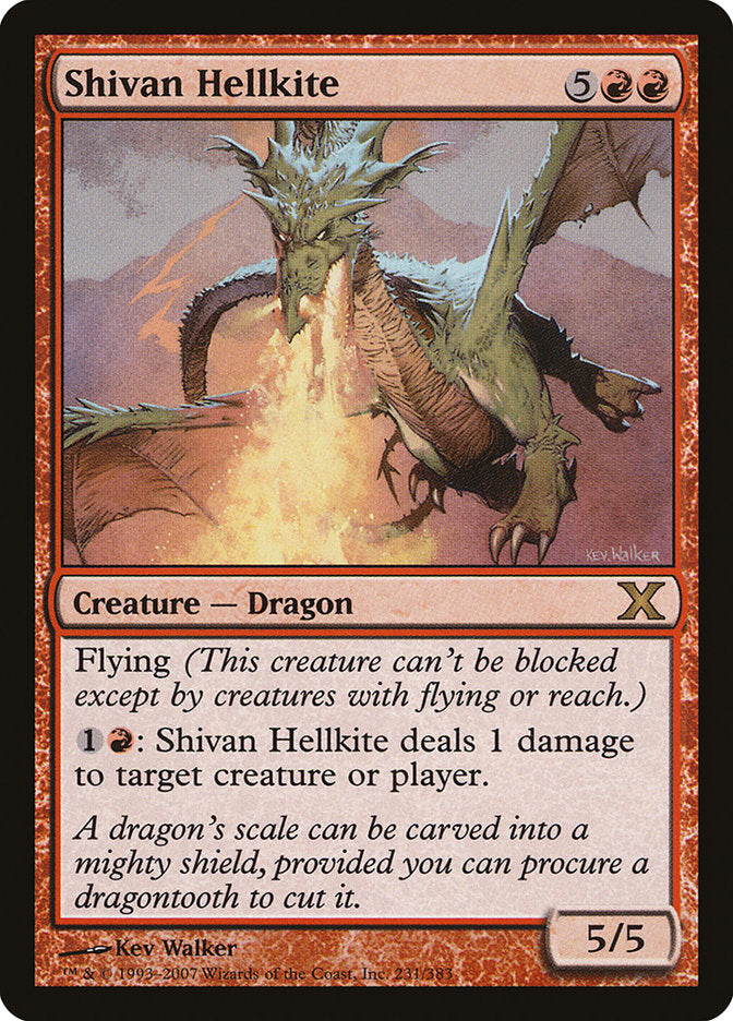 Shivan Hellkite [Tenth Edition] | Galactic Gamez
