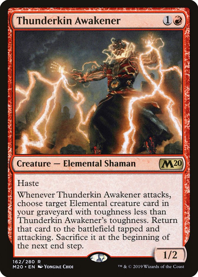 Thunderkin Awakener [Core Set 2020] | Galactic Gamez