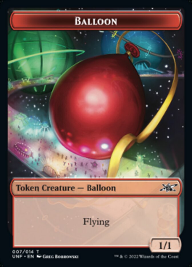 Balloon Token [Unfinity Tokens] | Galactic Gamez