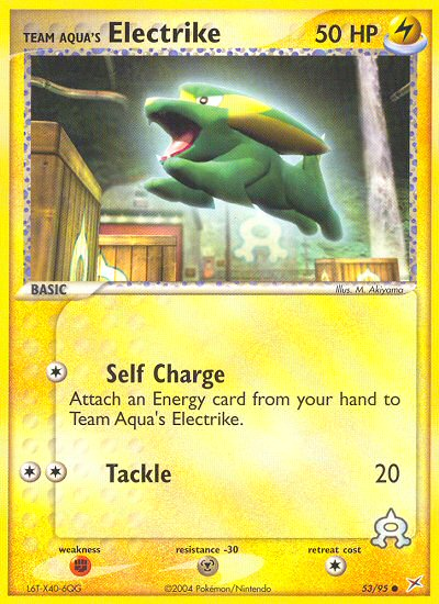 Team Aqua's Electrike (53/95) [EX: Team Magma vs Team Aqua] | Galactic Gamez