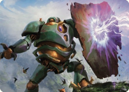 Walking Bulwark Art Card [Dominaria United Art Series] | Galactic Gamez