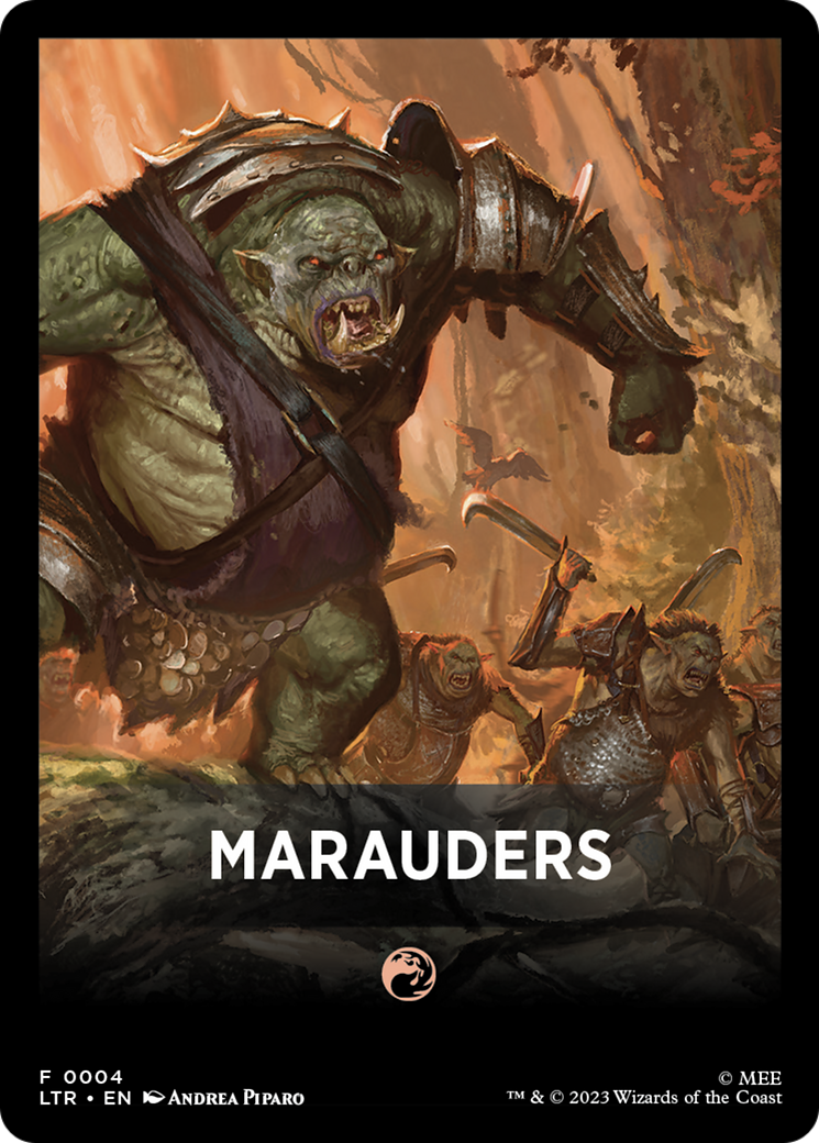 Marauders Theme Card [The Lord of the Rings: Tales of Middle-Earth Tokens] | Galactic Gamez