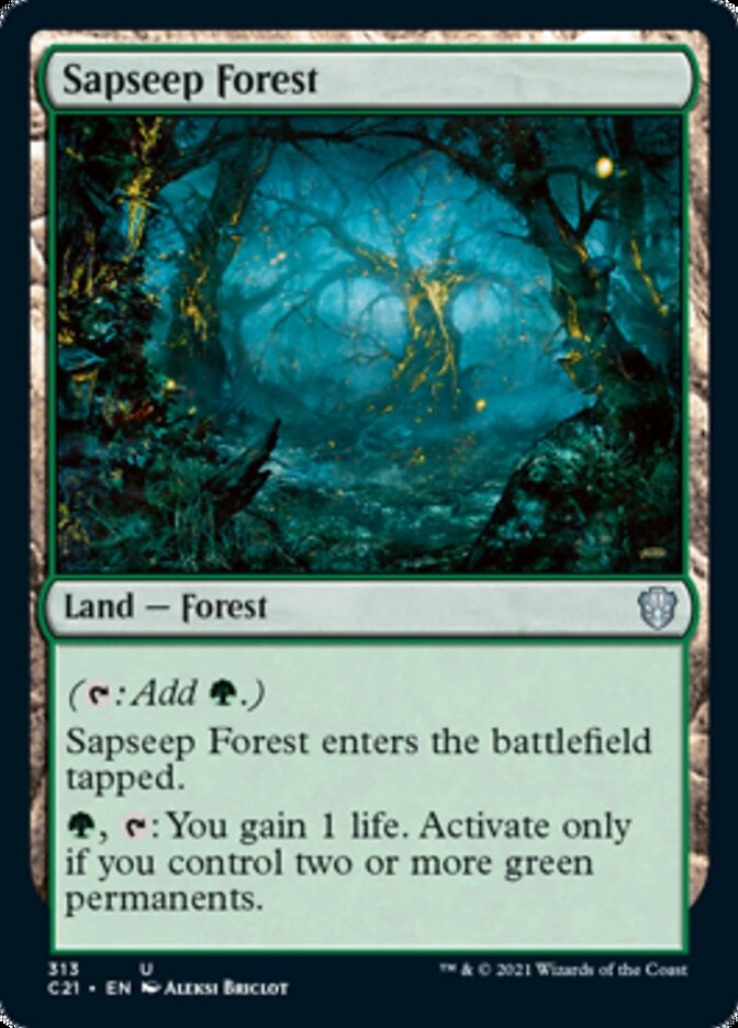 Sapseep Forest [Commander 2021] | Galactic Gamez