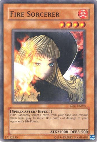 Fire Sorcerer [LON-EN036] Common | Galactic Gamez