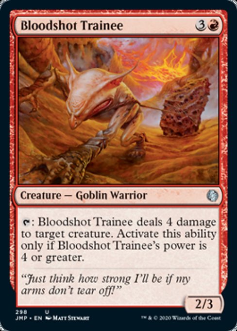 Bloodshot Trainee [Jumpstart] | Galactic Gamez