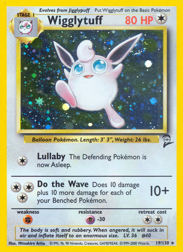 Wigglytuff (19/130) [Base Set 2] | Galactic Gamez