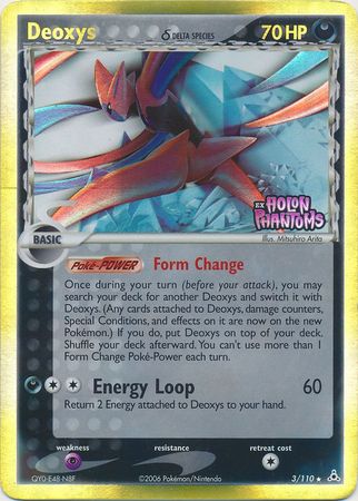 Deoxys (3/110) (Delta Species) (Stamped) [EX: Holon Phantoms] | Galactic Gamez