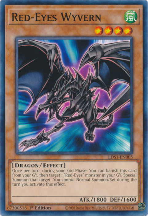 Red-Eyes Wyvern [LDS1-EN005] Common | Galactic Gamez