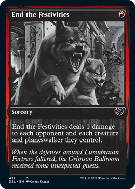 End the Festivities [Innistrad: Double Feature] | Galactic Gamez