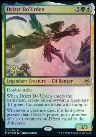 Drizzt Do'Urden [Dungeons & Dragons: Adventures in the Forgotten Realms Prerelease Promos] | Galactic Gamez