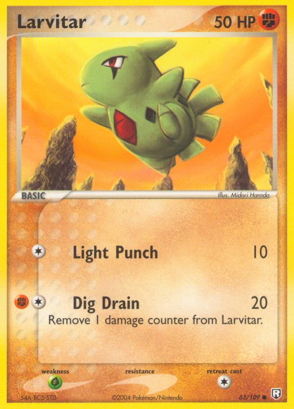 Larvitar (63/109) [EX: Team Rocket Returns] | Galactic Gamez