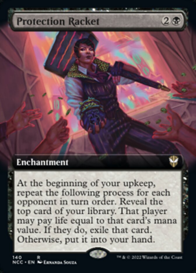 Protection Racket (Extended Art) [Streets of New Capenna Commander] | Galactic Gamez