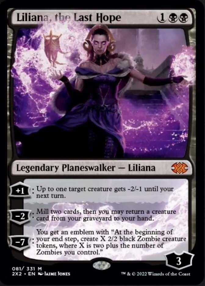 Liliana, the Last Hope [Double Masters 2022] | Galactic Gamez