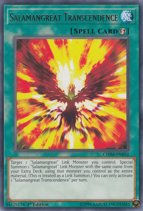 Salamangreat Transcendence [CHIM-EN052] Rare | Galactic Gamez