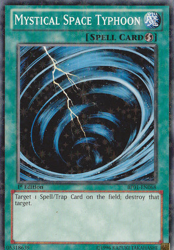 Mystical Space Typhoon [BP01-EN068] Starfoil Rare | Galactic Gamez