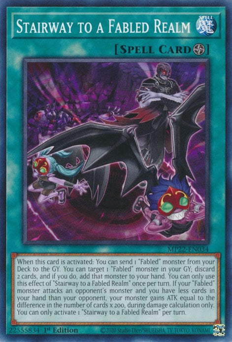 Stairway to a Fabled Realm [MP22-EN034] Common | Galactic Gamez