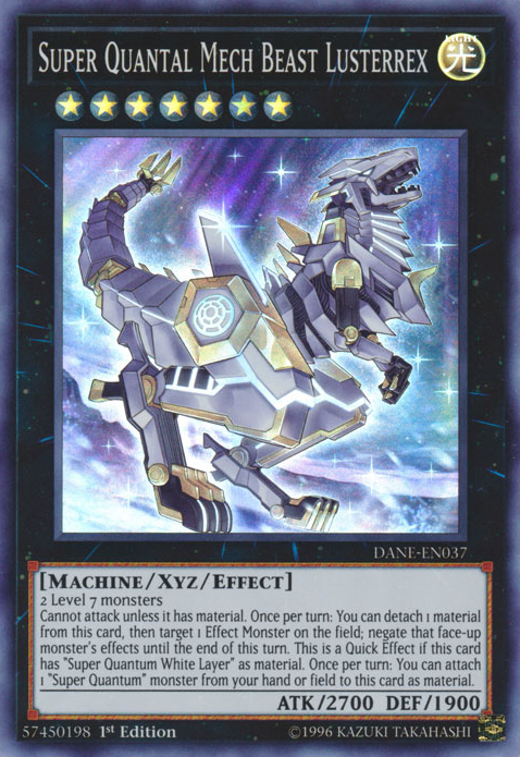 Super Quantal Mech Beast Lusterrex [DANE-EN037] Super Rare | Galactic Gamez