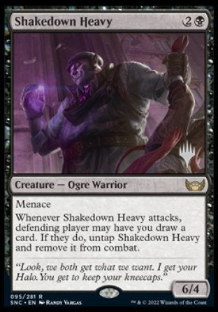 Shakedown Heavy (Promo Pack) [Streets of New Capenna Promos] | Galactic Gamez