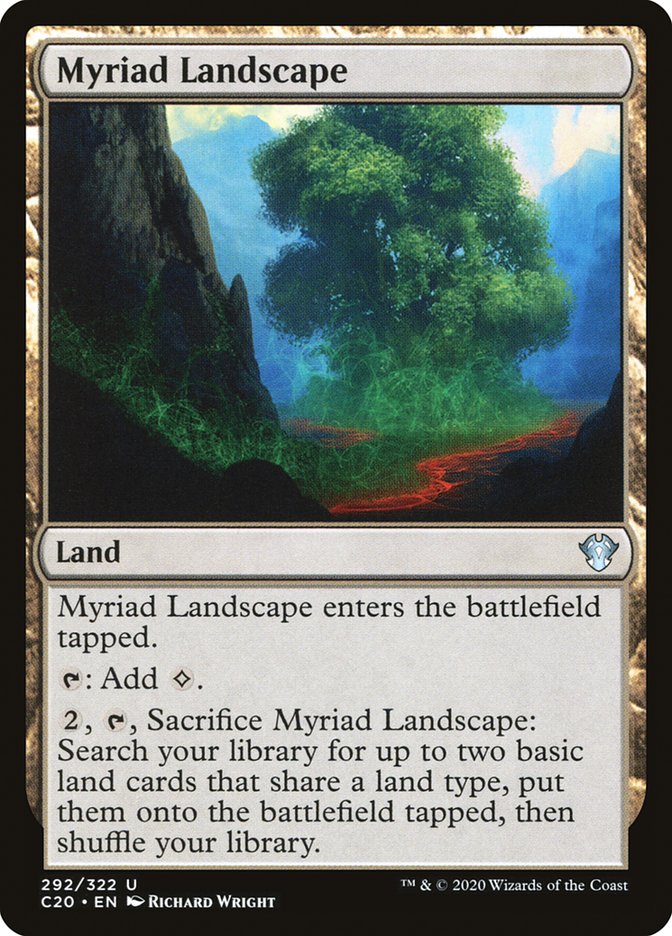Myriad Landscape [Commander 2020] | Galactic Gamez