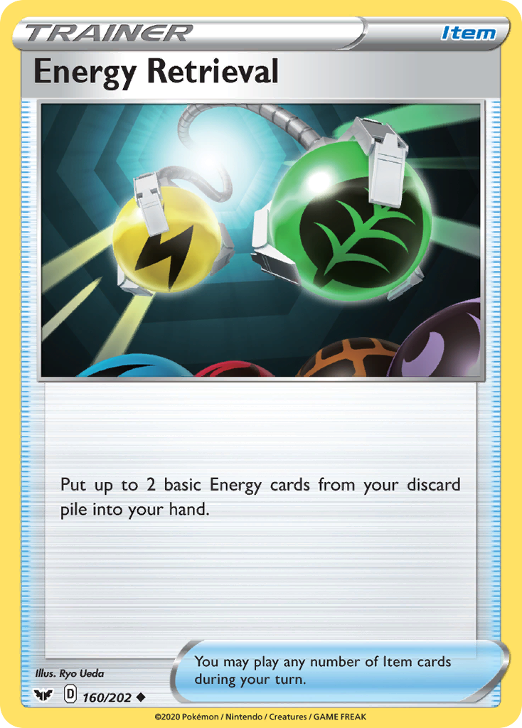 Energy Retrieval (160/202) [Sword & Shield: Base Set] | Galactic Gamez