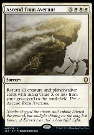 Ascend from Avernus [Commander Legends: Battle for Baldur's Gate] | Galactic Gamez