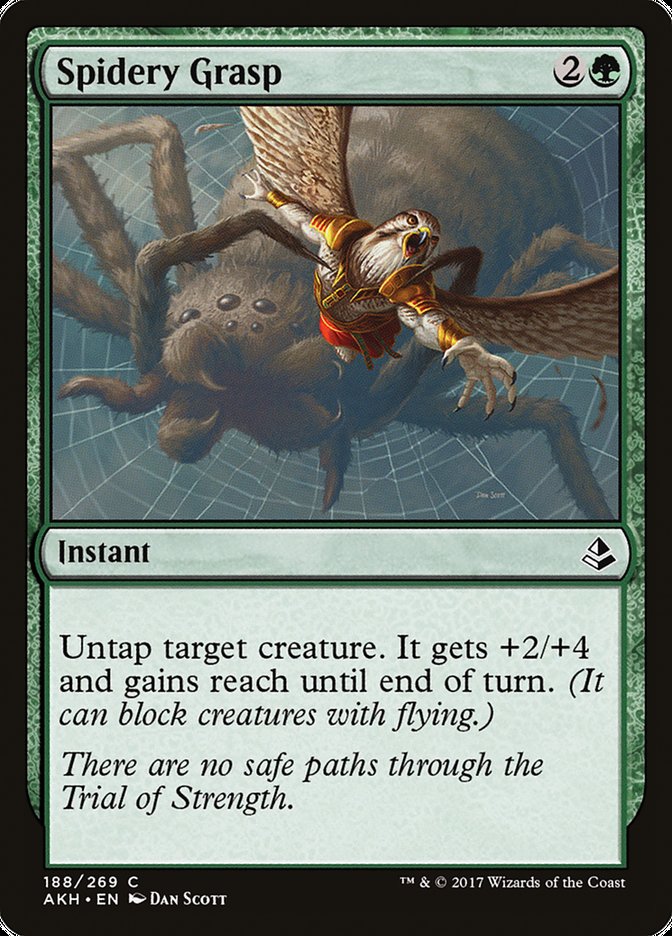 Spidery Grasp [Amonkhet] | Galactic Gamez